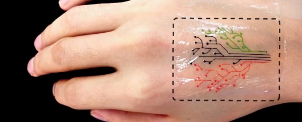 MIT researchers have designed a "living tattoo" using genetically programmed bacteria