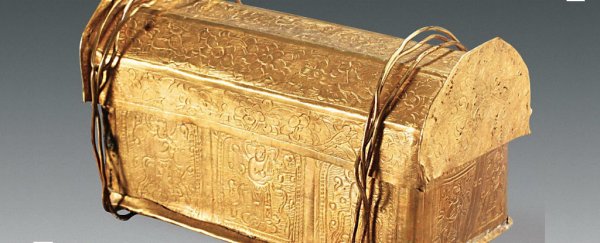 An ancient shrine that could contain Buddha's skull has been found in China