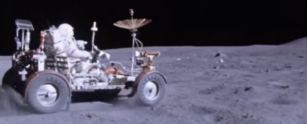 WATCH: Stabilised footage of Apollo 16 car cruising on the Moon