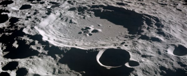 The Earth's gravity is reshaping the surface of the Moon