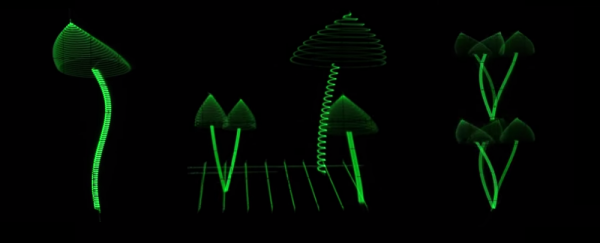 WATCH: How to draw mushrooms on an oscilloscope with sound
