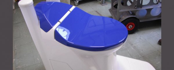 This new waterless toilet can turn human waste into power