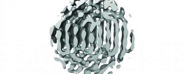 Science has captured the first glimpse of tiny nanoparticles