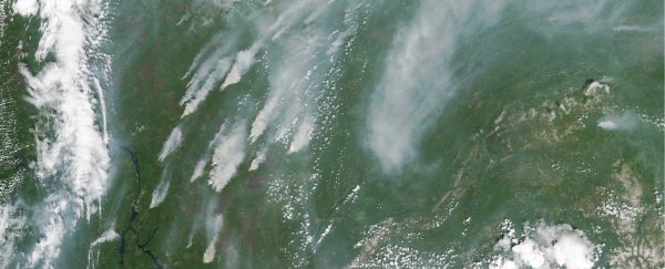 NASA images capture worst Siberian wildfires in 10,000 years