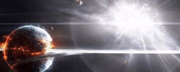 Two distant exploding stars might have changed life on our planet