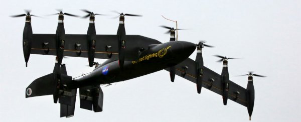 NASA tests aircraft that hovers like a helicopter, and flies like a plane