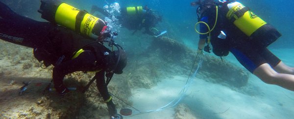 A lost underwater city has been found 1,700 years after a tsunami sank it