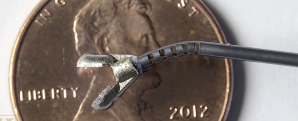 Needle-sized surgical robot allows untold levels of surgical precision