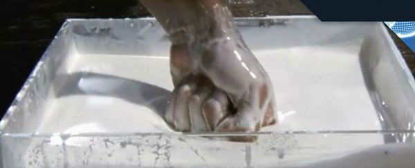 Physicists might have just solved the mystery of non-Newtonian fluids