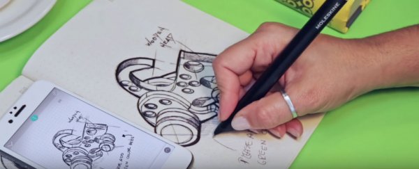 This new pen digitises your notebooks as you write in them