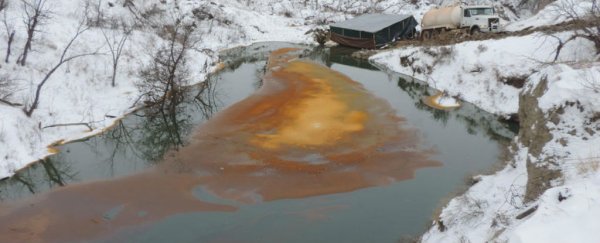 That thing the Standing Rock protesters were afraid of just happened