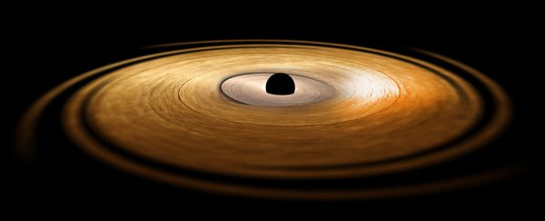 Scientists just detected matter wobbling around a black hole for the first time