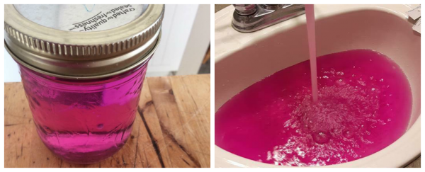 Canadians got freaked out by this disturbing pink tap water - because look at it