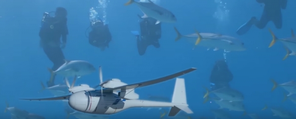 Boeing's latest patent reveals a drone that can transform into a submarine