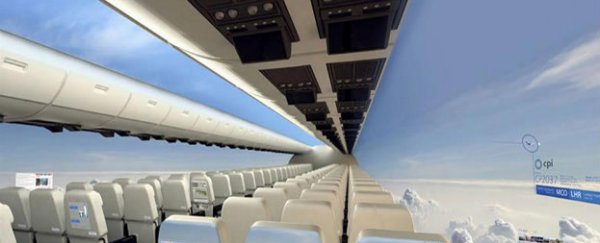 New windowless planes set to fly within a decade