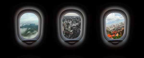 WATCH: There's a scientific reason for why plane windows are always round