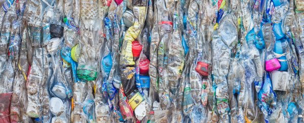 Scientists just turned plastic bottles and bags into liquid fuel