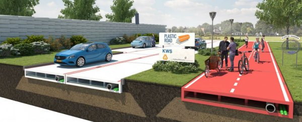 The Netherlands plans to pave its roads with recycled plastic