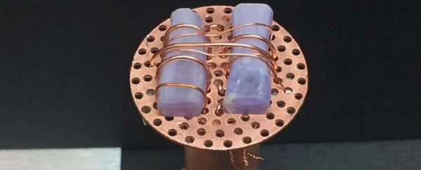 Physicists have found hints of a rare 'quantum spin liquid' hiding in a crystal