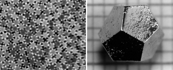 One of the rarest crystals on Earth has been found in a Russian meteorite