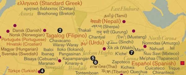 Queens has more spoken languages than anywhere on the planet