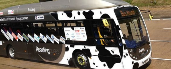 Britain’s poo-powered bus has just broken a land speed record