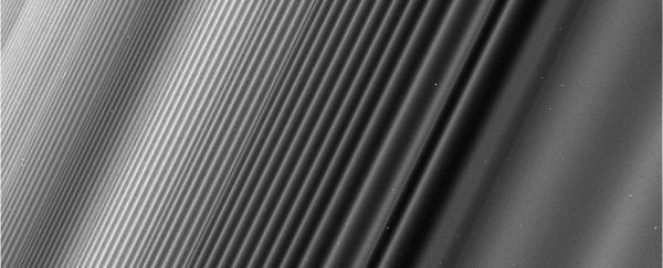 Before its death, Cassini has sent us the closest-ever view of Saturn's rings