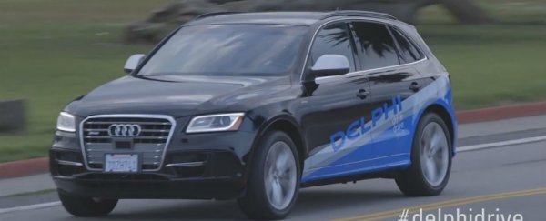 A self-driving car has embarked on an epic road trip across the US