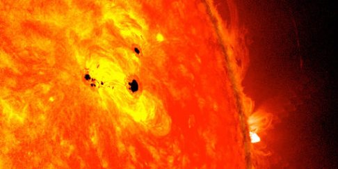 Solar activity at birth could shorten life span