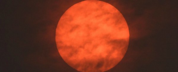 Here's why the sky has turned red over Britain today