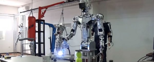Russia wants to use these humanoid robots to replace humans on spacewalks