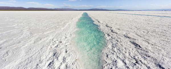 Scientists have figured out how to shock the salt out of seawater