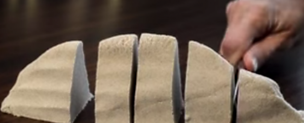 WATCH: This is what it looks like when you mix sand with Silly Putty