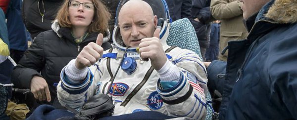 Here's why astronaut Scott Kelly grew 5 cm during his year in space