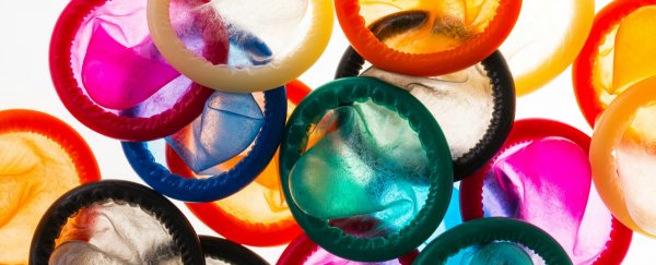 Students invent a condom that changes colour if you have an STI