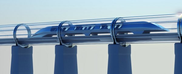 Engineers just submitted an incredible proposal to turn the US border wall into a hyperloop
