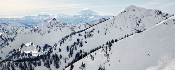 A US Mountain Was The Second-Coldest Place On Earth on Saturday