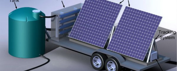 Scientists are turning salt water into drinking water using solar power