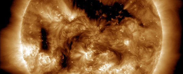 NASA just imaged the edge of the Sun for the very first time