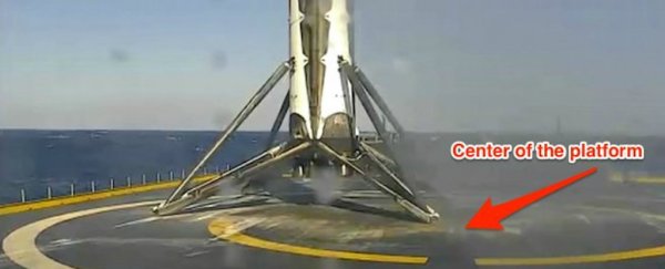 SpaceX just successfully landed its rocket on a barge in the ocean