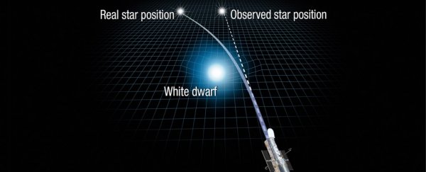 Astronomers just did what Einstein said was impossible: weigh a star with gravity