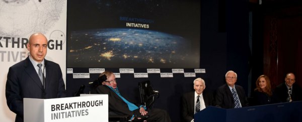 A Russian billionaire just gave alien hunters a cool $100 million