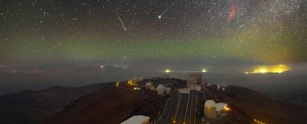 Six celestial phenomena are captured in this incredible image