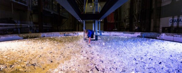 Check out how giant curved mirrors are being made for this enormous telescope