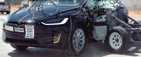 It's Official: Tesla's Model X Is the Safest SUV on the Market With 5 Stars in Every Category