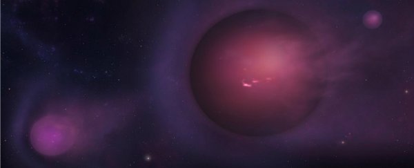 The Milky Way's black hole could be blasting out 'spitballs' the size of planets