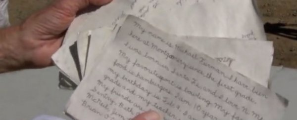 Demolitions crews just uncovered an epic time capsule from kids in 1968