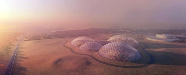 Check out this incredible Mars city the UAE is building for training purposes
