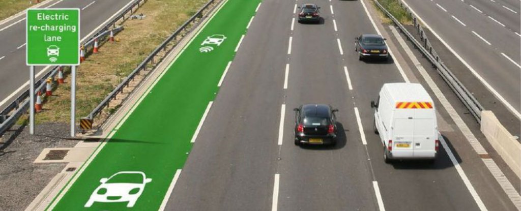 The UK Is Trialling a New Road Surface That Charges Your Electric Car