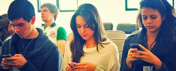Even just seeing your phone nearby can mess with your brain power
